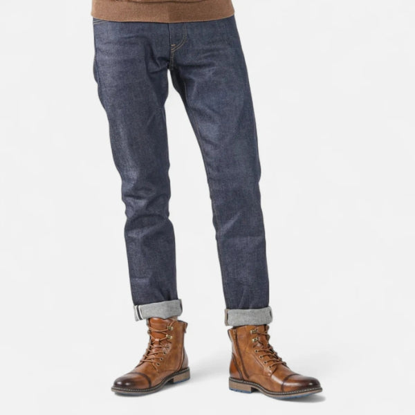 Men’s Lace-Up Boots | Vegan Leather Ankle Shoes