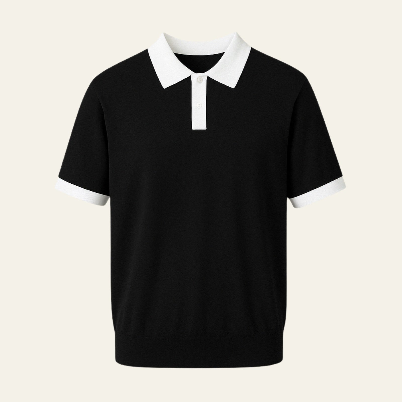 Men’s Short-Sleeve Polo | Cotton Blend Knit