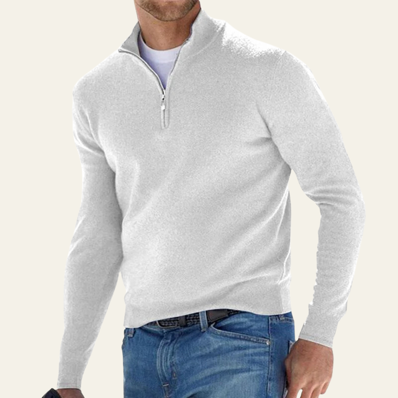 The Edinburgh Quarter Zip Sweater
