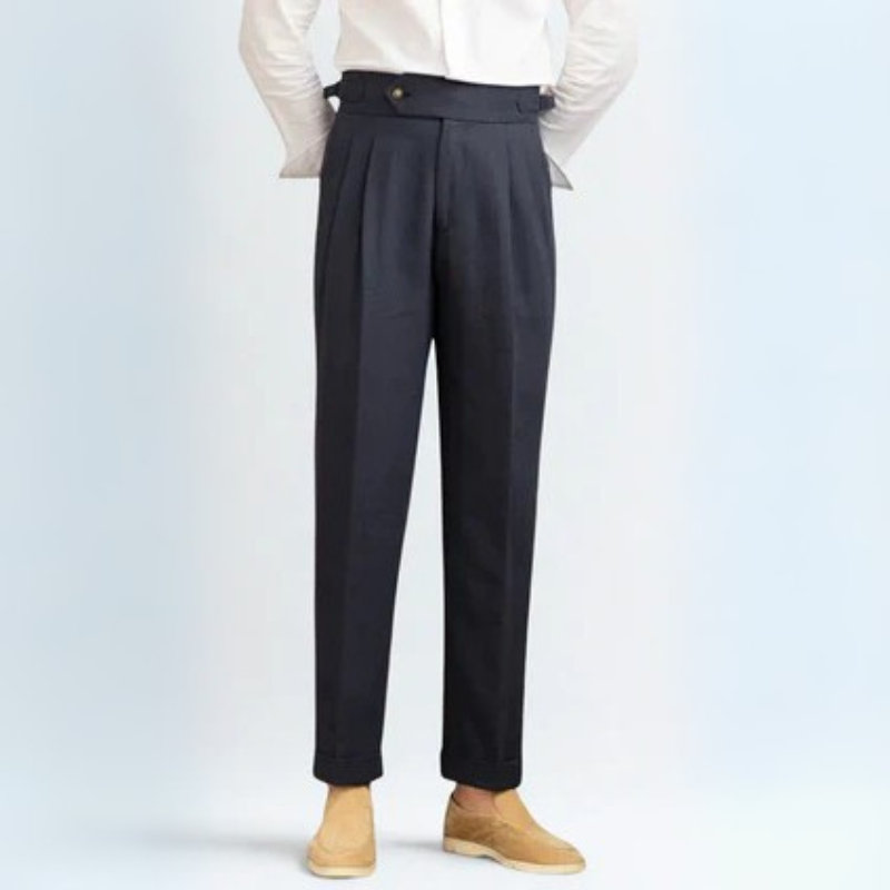 The Cagliari Pleated Trousers