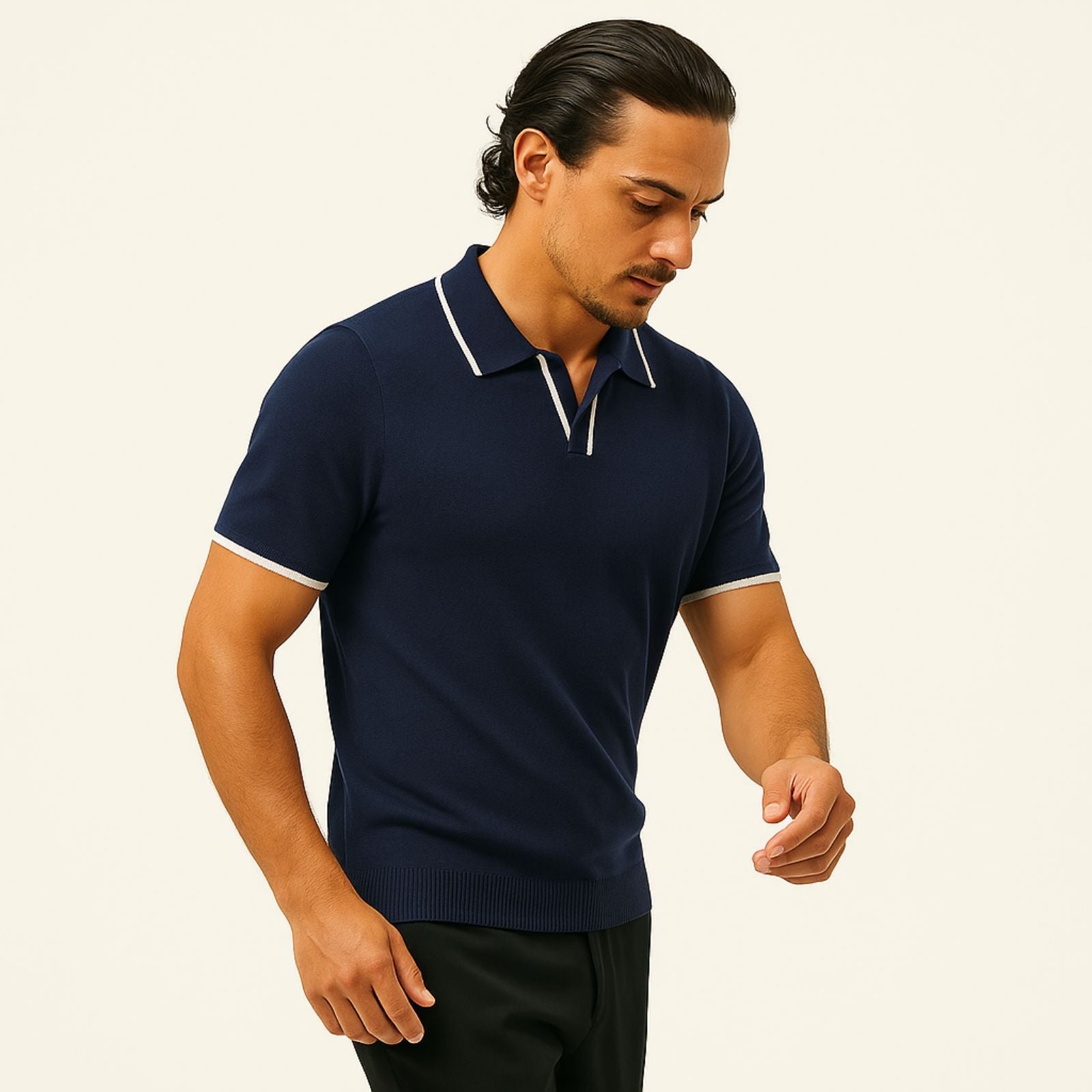 The Monaco Edge Knit Polo