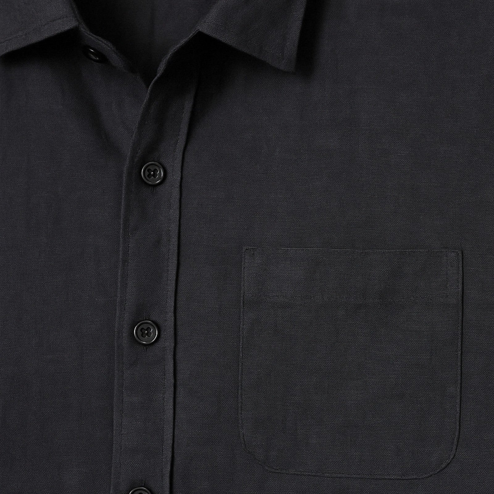 Men’s Button-Front Short-Sleeve Shirt