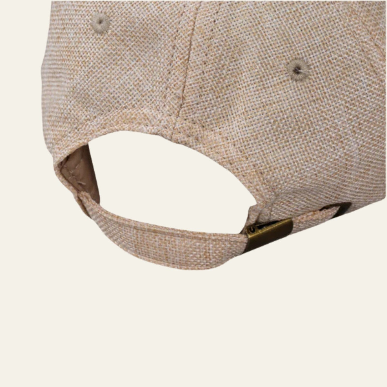 Men’s Linen Blend Baseball Cap | Lightweight Casual Fit Hat