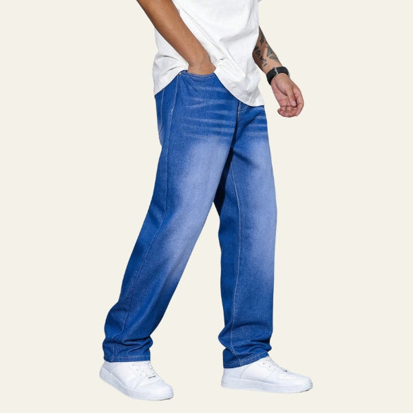Men’s Straight-Leg Denim Jeans | Five Pocket