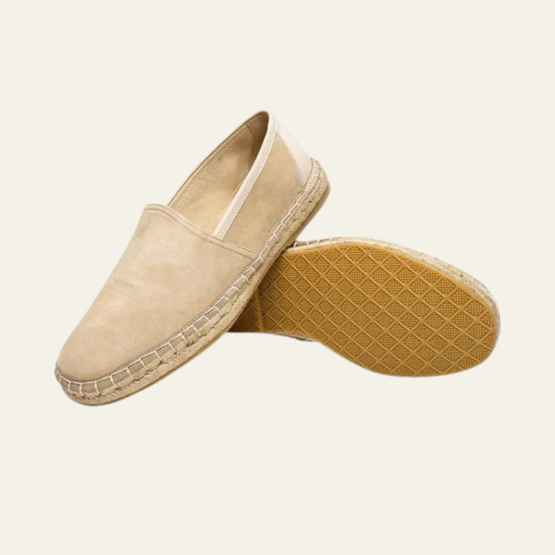 The Capri Suede Espadrilles Sand