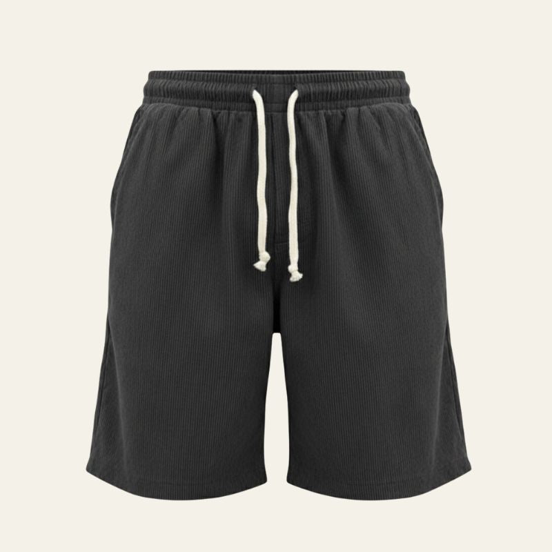 The Kyoto Ribbed Drawstring Shorts