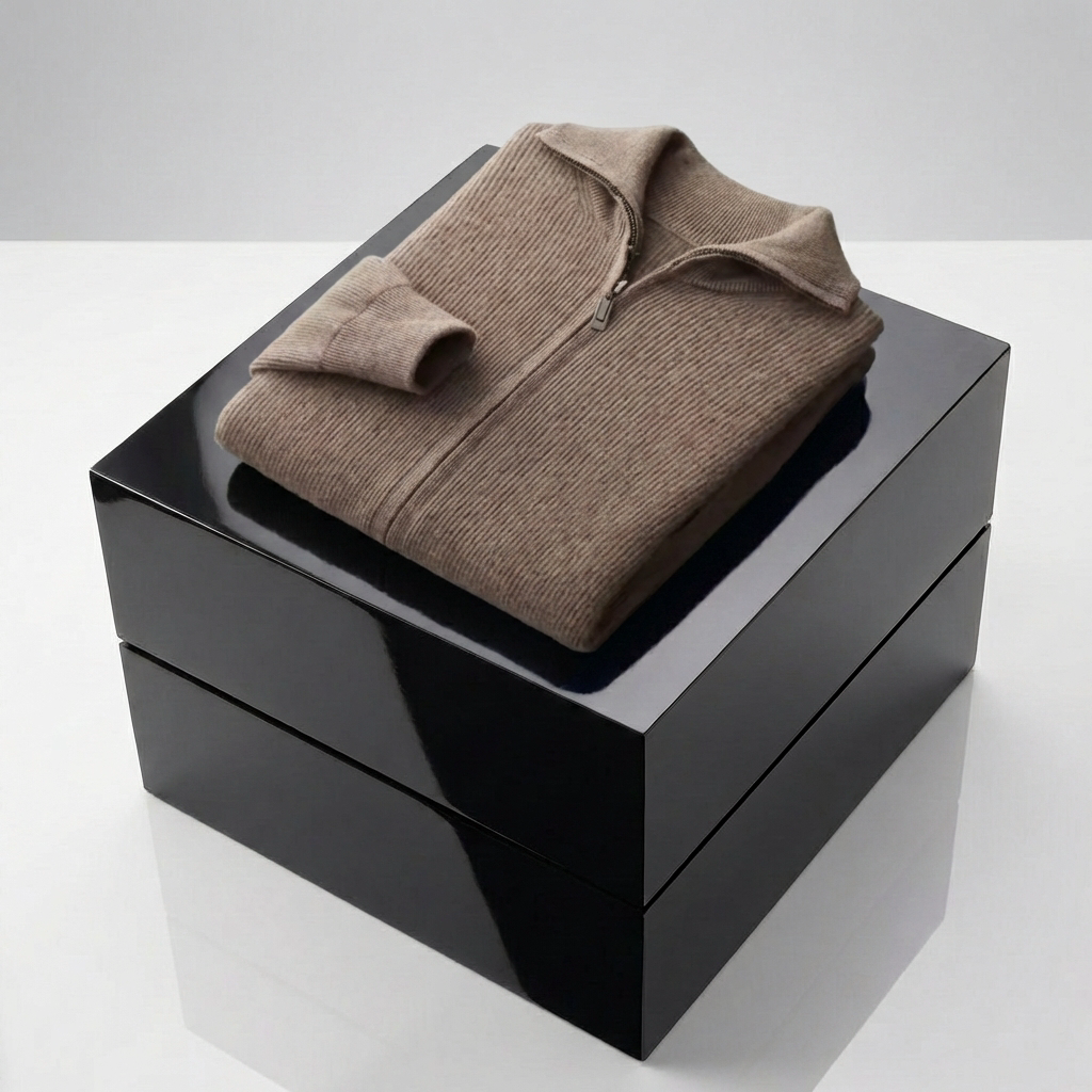 MEN’S CARDIGAN | ZIP | KNIT MERINO WOOL BLEND