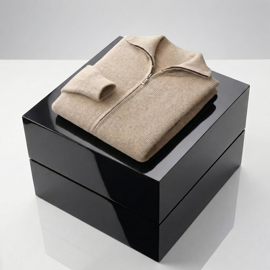 MEN’S CARDIGAN | ZIP | KNIT MERINO WOOL BLEND