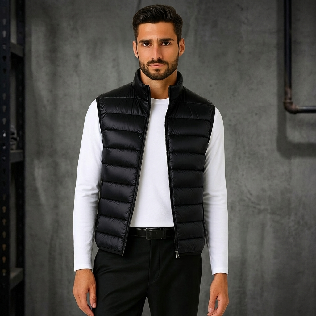 MEN’S GILET | DOWN PUFFER | SLIM FIT