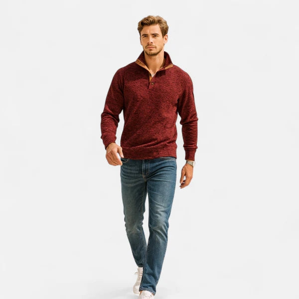 The Oxford Quarter-Zip Sweater