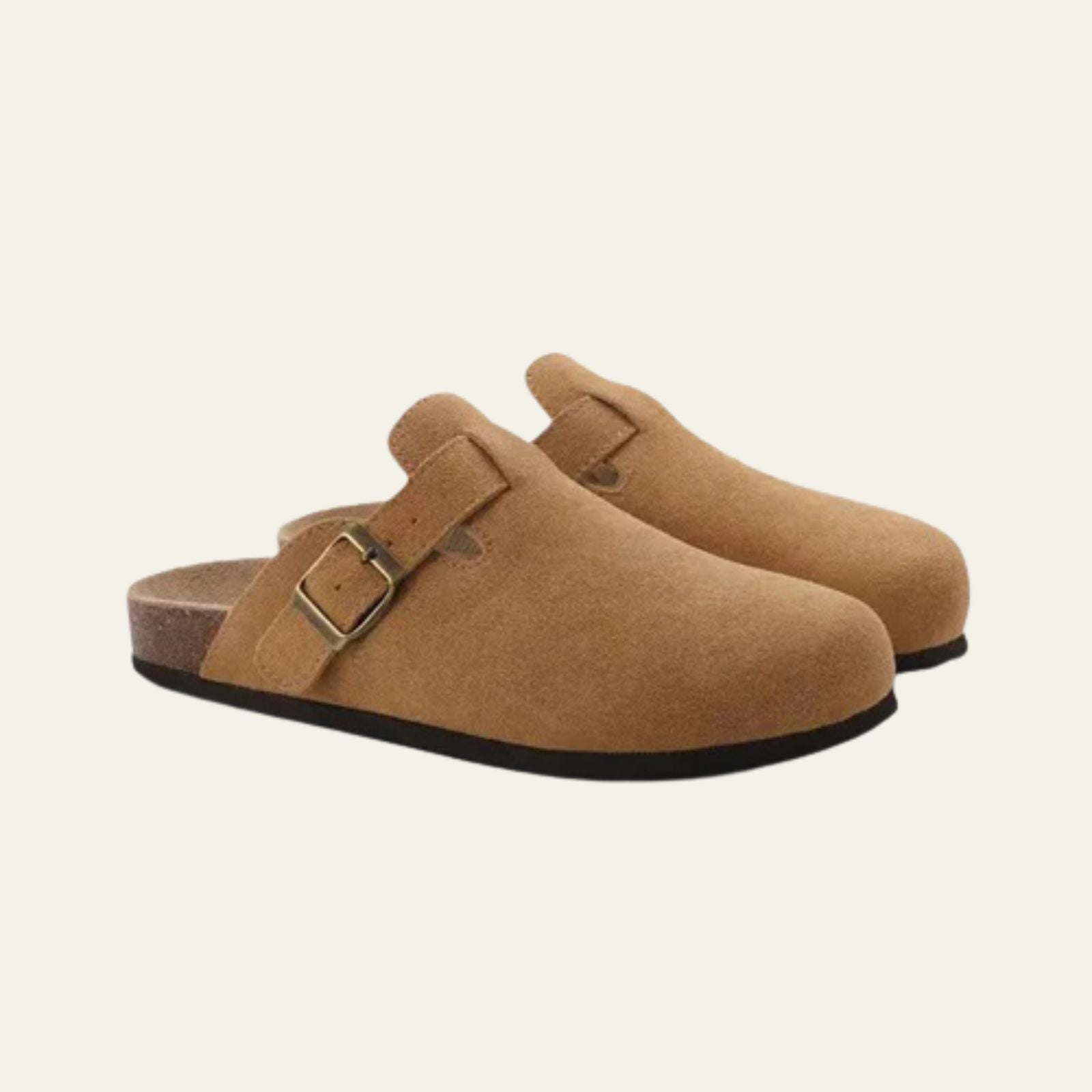 Men’s Slip-On Clogs | Vegan Suede Upper Ankle Shoes