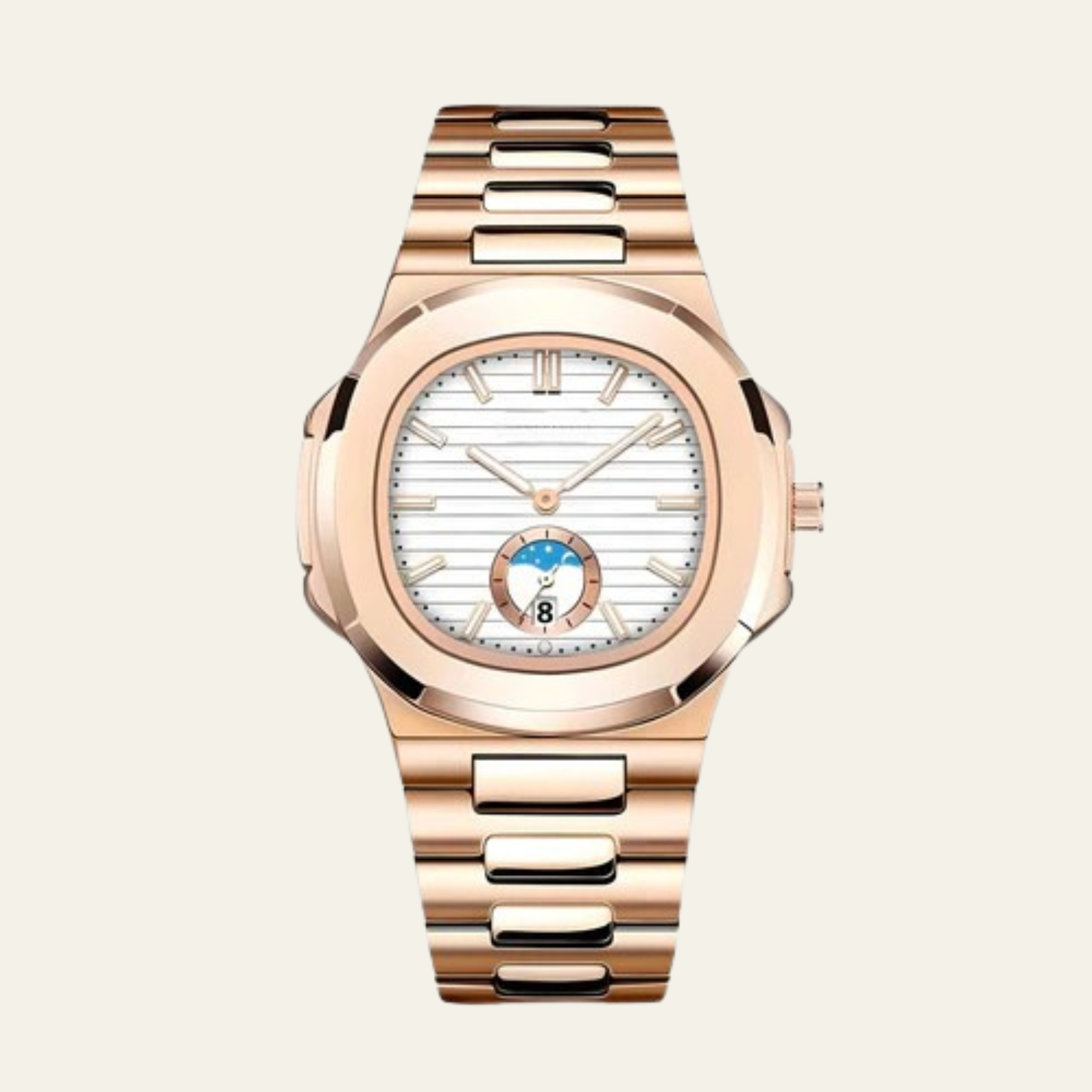 The Portofino Stainless Steel Nautical Watch